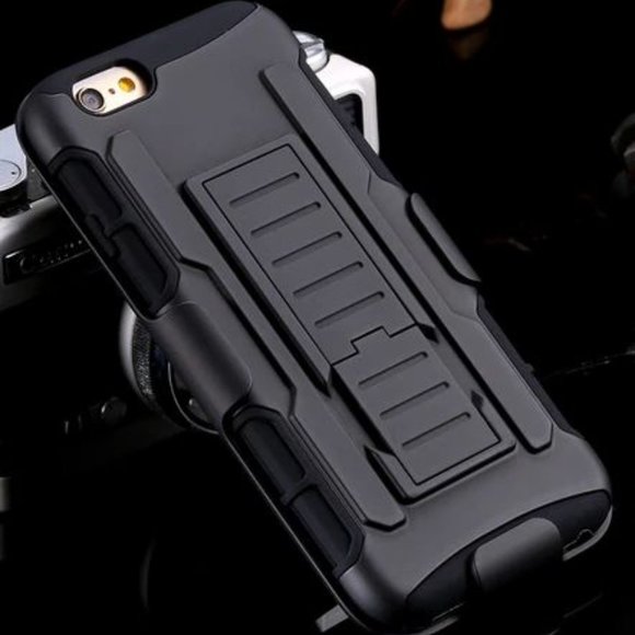 NEW Apple iPhone 7 Case 3 in 1 Belt Clip Shockproof - Picture 2 of 3